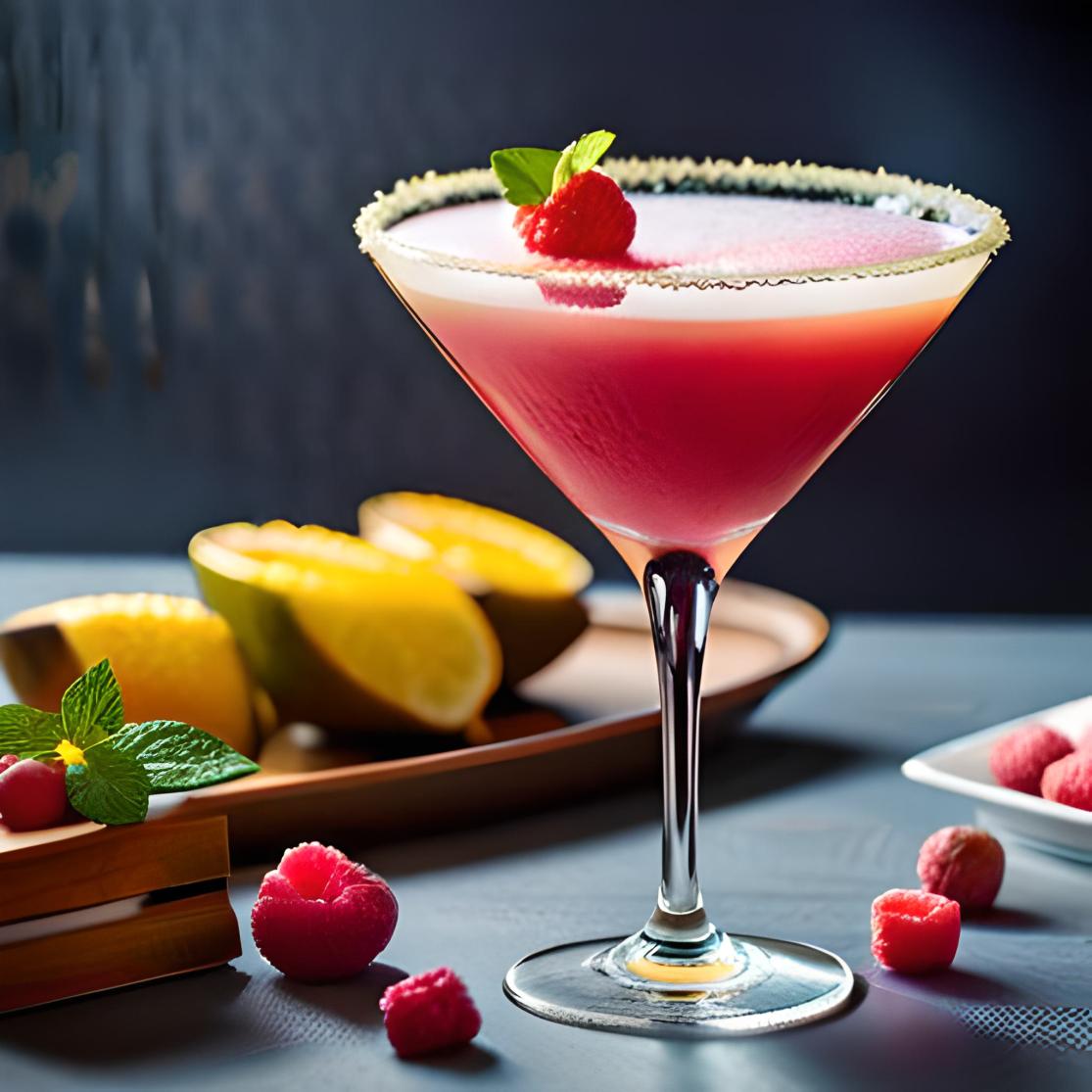 Raspberry Limoncello Martini | Bourbon Gospel